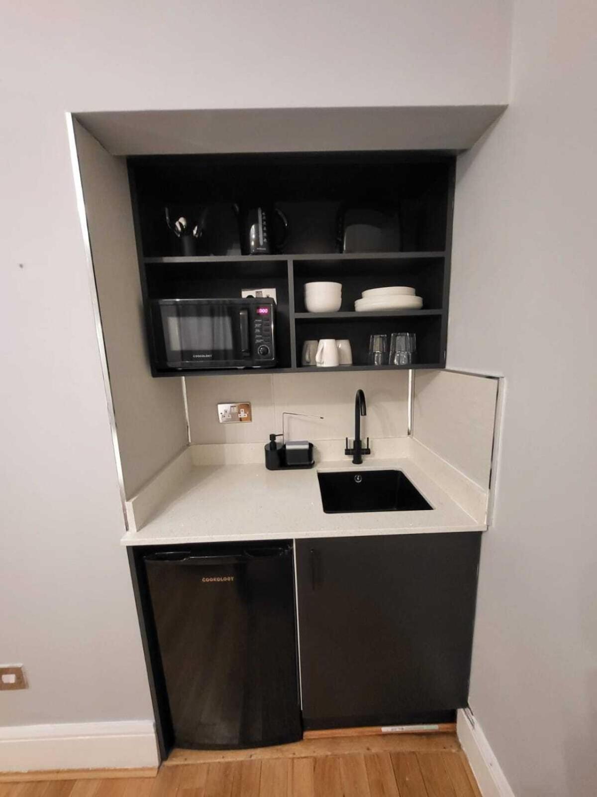 Fb3- Basement Studio Fits 2 Near Hyde Park 伦敦 外观 照片
